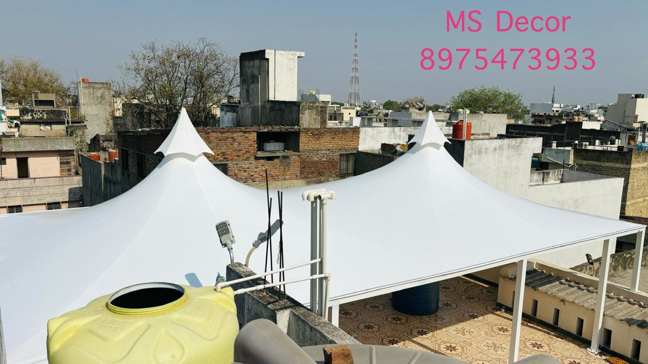 Hotel Half Round Tensile Structure